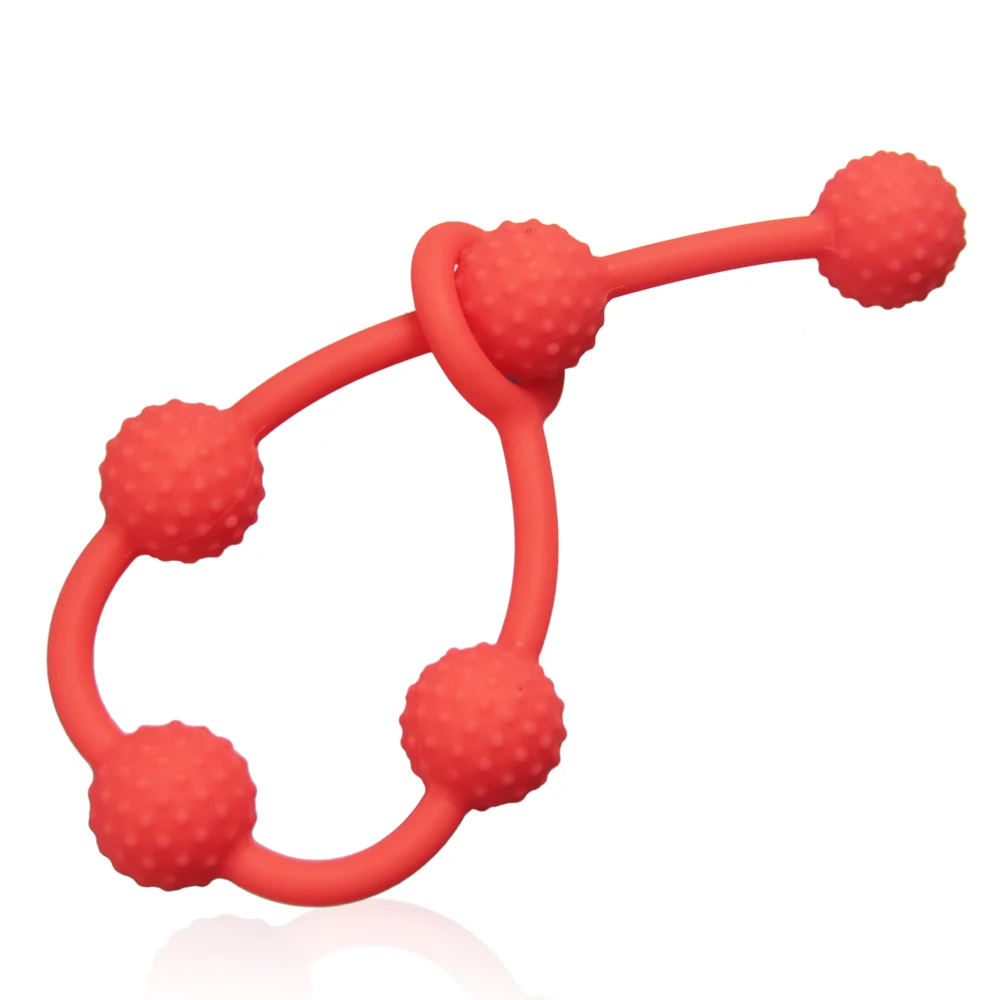 CandiWay Beads Анальная пробка цепочка задний двор игра потяните кольцо мяч