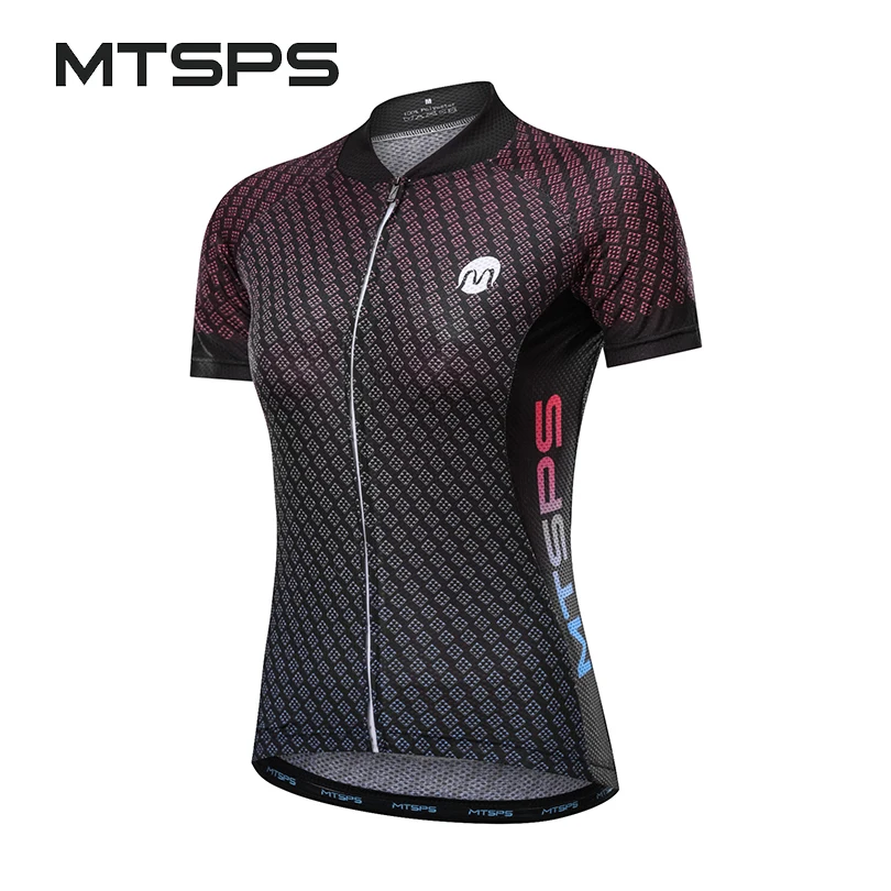 Женская велосипедная одежда MTSPS быстросохнущая кофта Mtb с коротким рукавом 2018 |