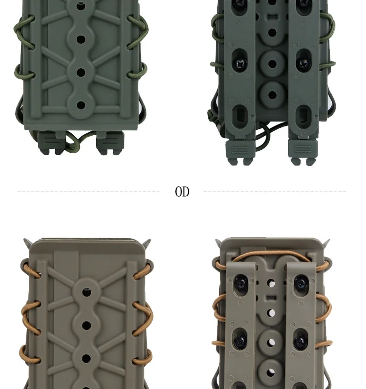 Три солдата тактические Alien Molle M4 Журнал мешки для 5,56/7,62 шнур расширяемые армейские Охотничьи аксессуары