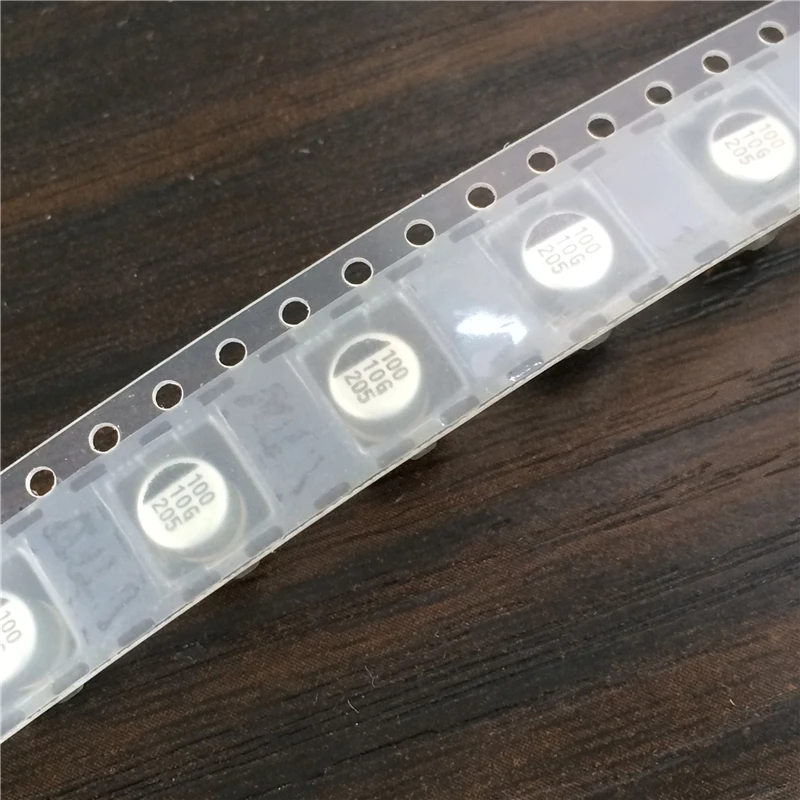 

10pcs 100uF 10V 5x5.4mm 10V100uF SMD Aluminum Electrolytic Capacitor