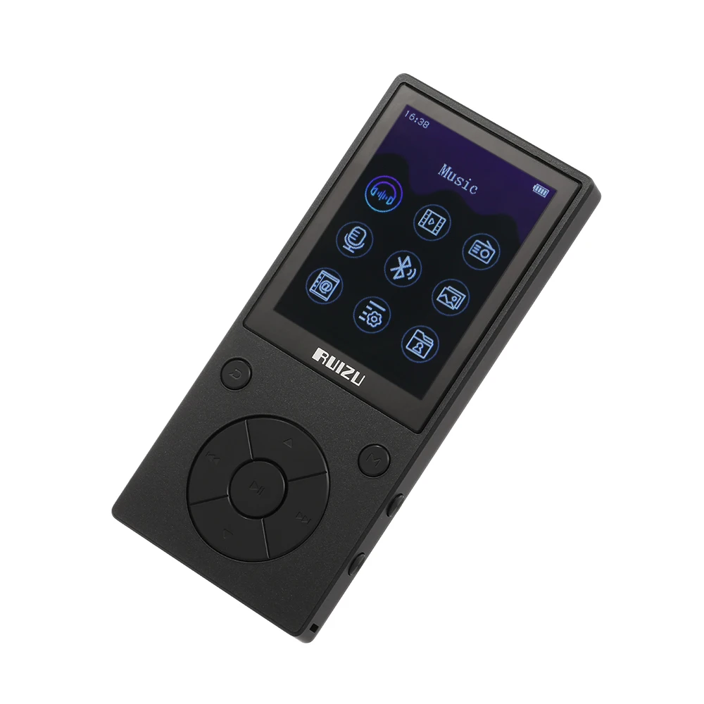 ruidu D11 Bluetooth MP3 плеер 8 Гб металлический музыкальный аудио плеер со встроенным динамиком FM радио Поддержка TF карты