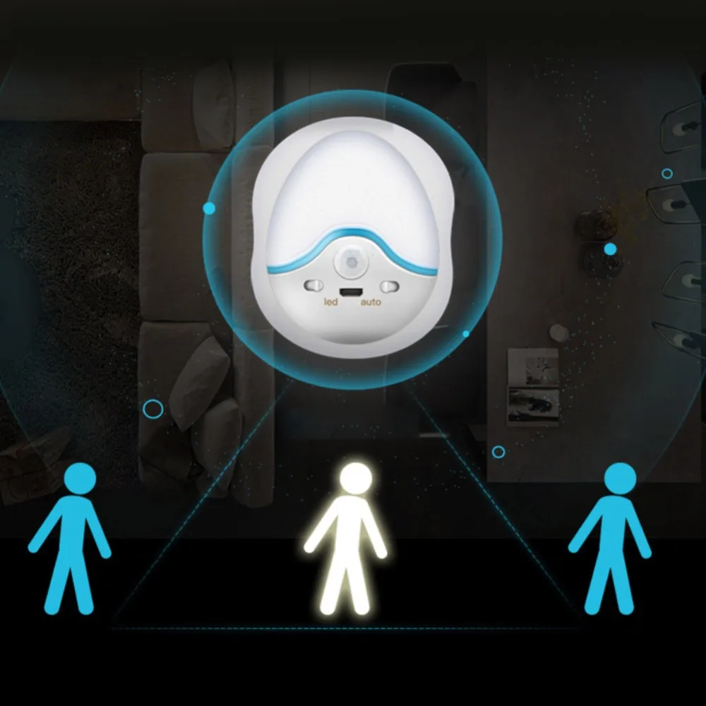 Ночник для детей Детская лампа с датчиком движения сенсорное управление