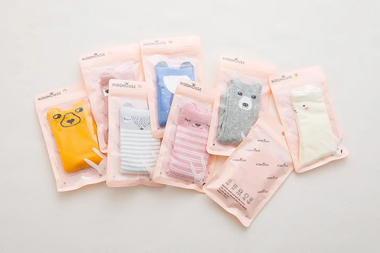 1 pairs of boys and girls baby socks three-dimensional cartoon tube baby socks cute cotton anti-skid floor socks 0-2Y(S) 2-4(M