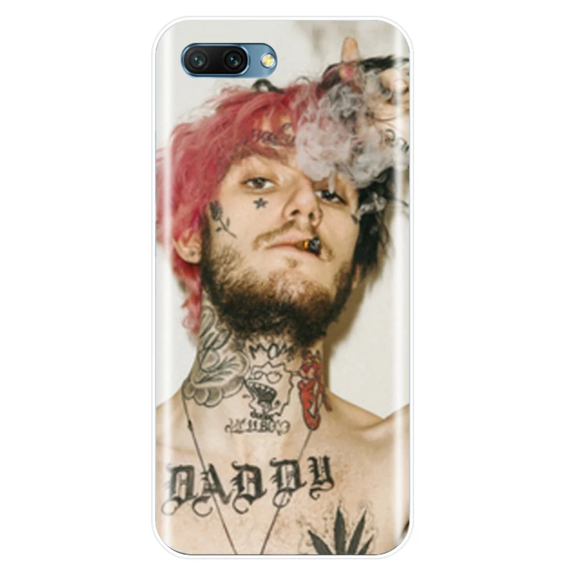 Чехол Lil Peep для Apple iPhone мягкий силиконовый чехол из ТПУ телефона Huawei MATE 7 8 9 10 20 pro Honor