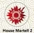 House Martell 1 компл. Ретро игра трон воск печать альбом для штампов для обволакивания уплотнение Свадебное приглашение письмо почтовый знак Подарочная коробка Упаковка - Цвет: House Martell