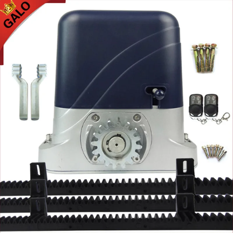 kit1 Полный комплект электронных раздвижных ворот двигателя вождения 600 кг дома или фабрики ворота с 2ps пульт дистанционного управления двери перемещения - Цвет: kit1
