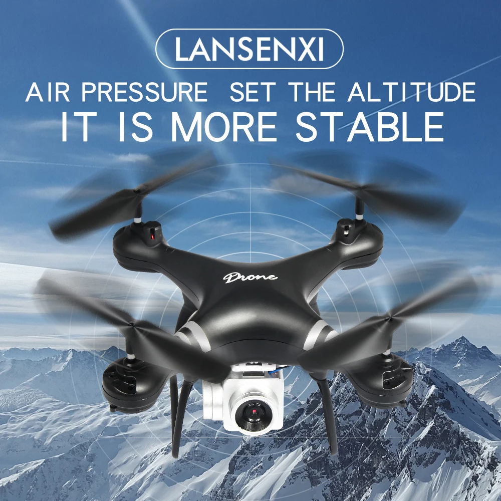 EBOYU LF608 2,4 ГГц Радиоуправляемый Дрон 1080P Wifi FPV HD камера удержание высоты один ключ возврат/посадка/взлет Безголовый Радиоуправляемый квадрокоптер Дрон