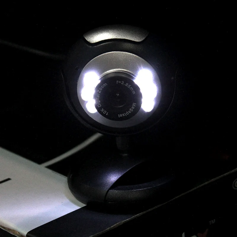 8,0 мега 30 м USB 6 светодиодный веб-камера Веб-камера ноутбук компьютер с микрофоном IJS998