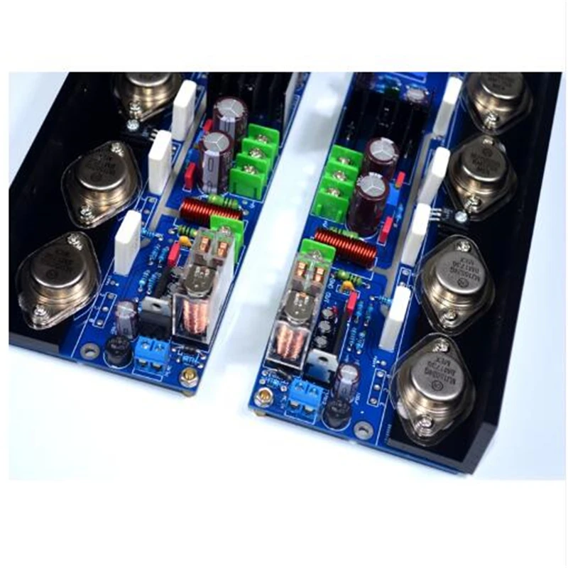 180W + UPC1342V ON MJ15024 MJ15025 Power tube fever level Class AB цена платы усилителя: стандарт США|Усилители