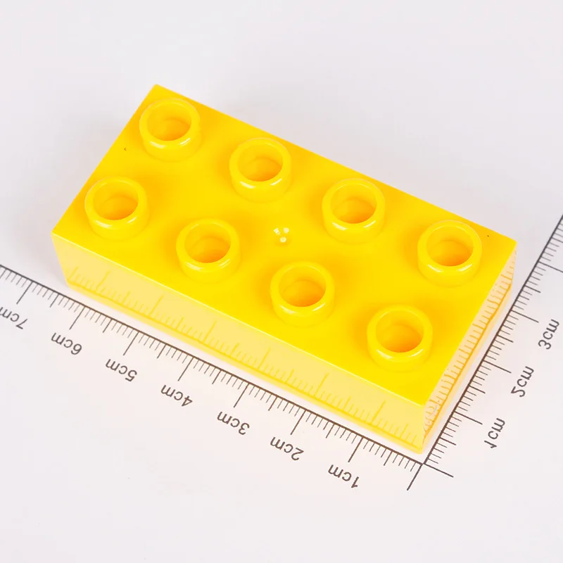 Diy Building Blocks 2 X 4 Thick Bricks Plastic Large Particle Bulk Accessories Compatible with Legoingly Duplo Toys For Kids | Игрушки и