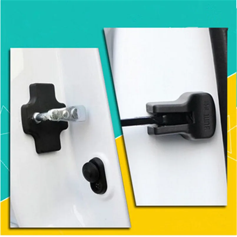 Бесплатная доставка 4 шт./компл. Автомобильный Дверной замок водонепроницаемый