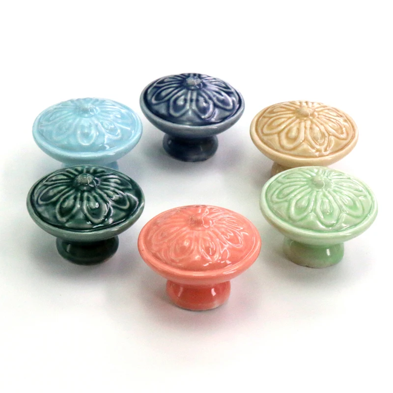 1 шт. керамические ящики для шкафа декоративные дверные ручки кухонного