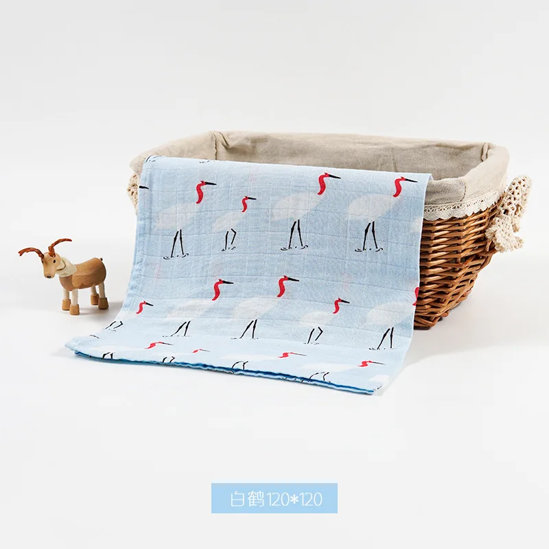 Муслиновое дышащее Пеленальное Одеяло детское муслиновое одеяло для младенцев и