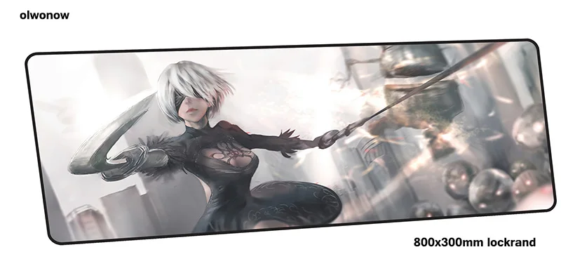 design 11 Nier automata коврик для мыши 80x30 см игровой коврик для мыши большой геймерский коврик рождественские подарки игровой стол компьютерный коврик коврики для игровой клавиатуры - Цвет: design 11