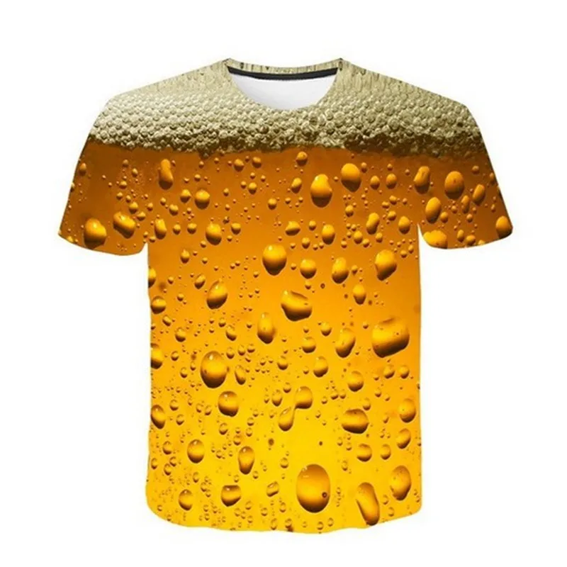 Летний костюм для косплея с надписью it Time Beer Спортивная мужская футболка из