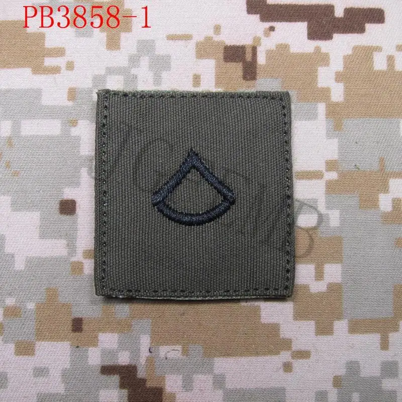 OD зеленый фон черный дизайн военные нашивки с вышивкой в Военном Стиле|embroidery