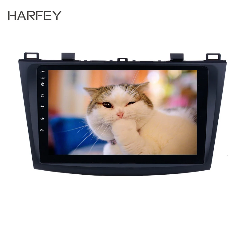 Harfey Android 8 1 gps навигации радио мультимедиа плеер для MAZDA 3 2009 2010 2011 2012 Встроенная