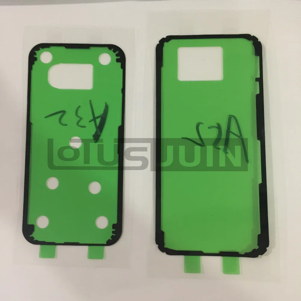 2x Original Housing Sticker Rear Back Battery Cover case Door Adhesive For Samsung Galaxy A3 2017 A5 A7 A320 A520 A720 | Мобильные