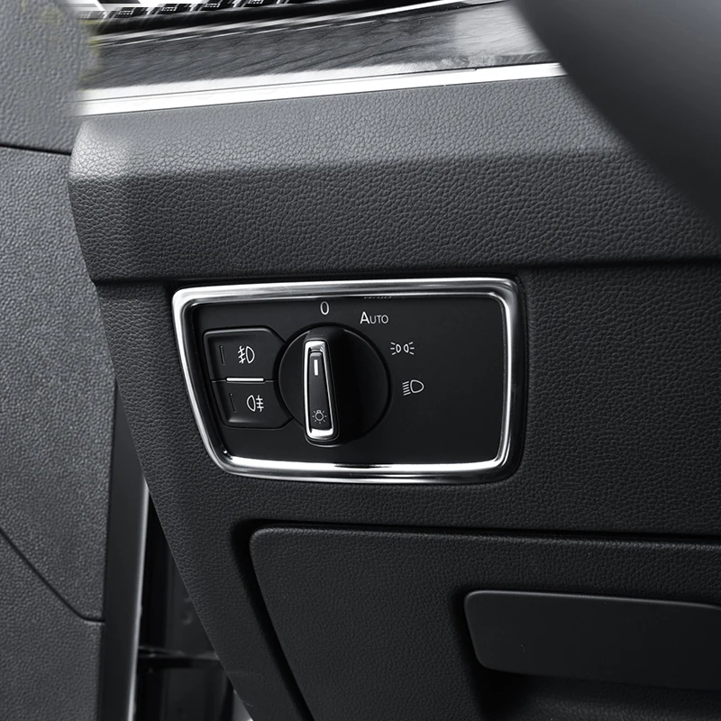 Накладная полоса для Volkswagen Passat B8 комплект накладок на панель переключателя фар