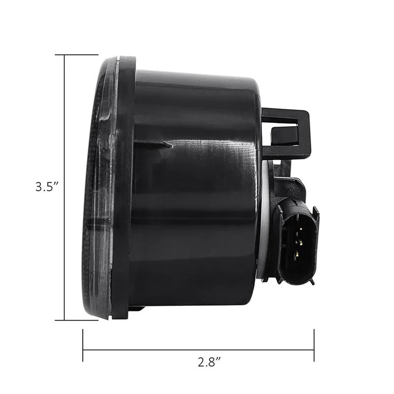 Светодиодный передний указатель поворота крыло фонарь боковой маркер