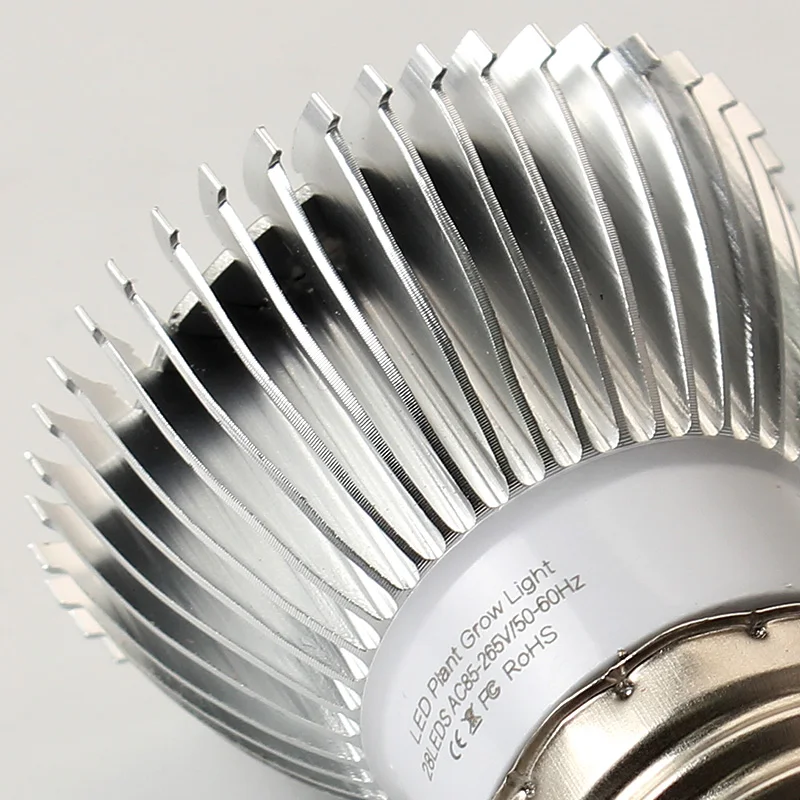 2019 T.Y.S светодиодный светильник для выращивания E27 220V SMD5730 лампада лампы роста