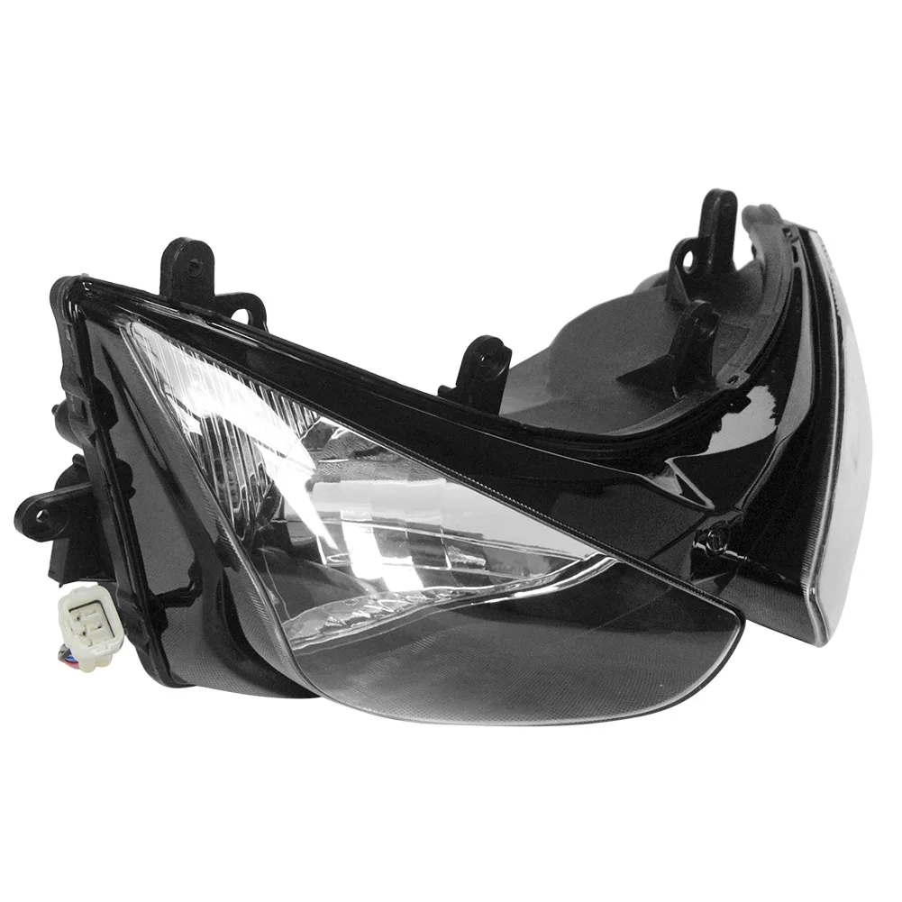 ZX6R передняя фара мотоцикла для Kawasaki Ninja 2005 2006 ZX-6R ABS Прозрачная крышка объектива