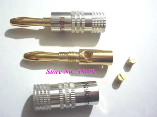 30 шт. динамик Nakamichi с разъемом типа банан и позолоченным штекером 24 к|connectors