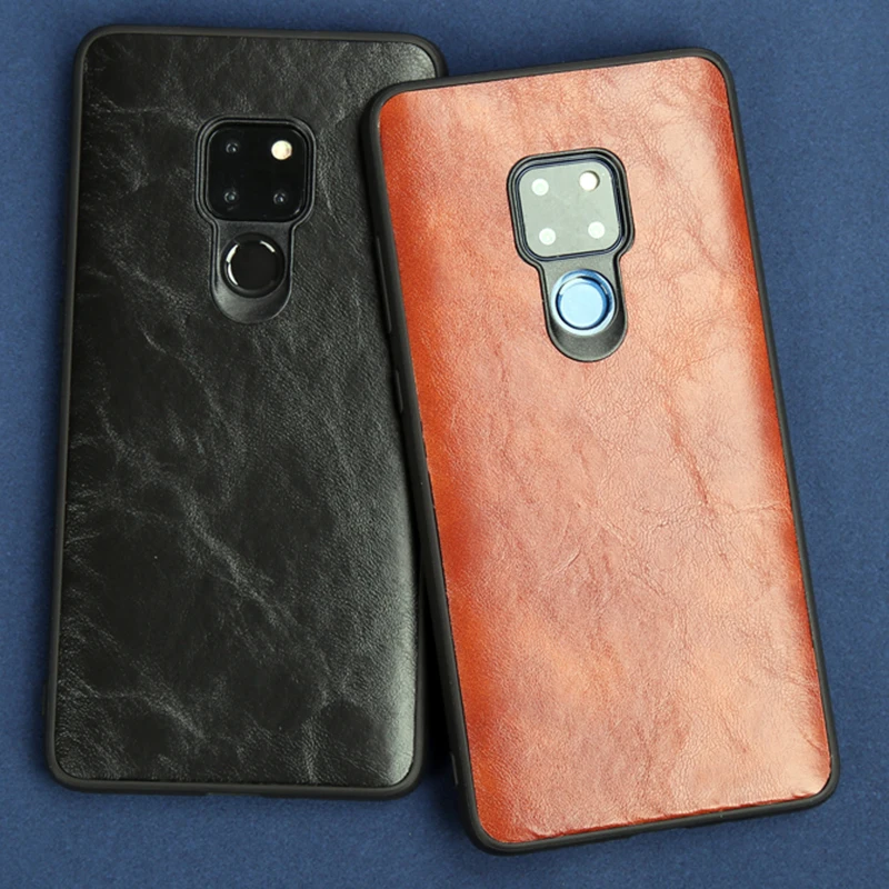 Чехол для телефона Huawei Mate 9 10 20 lite P10 P20 Pro мягкий чехол из вощеной кожи huawei Honor 8 8X Nova