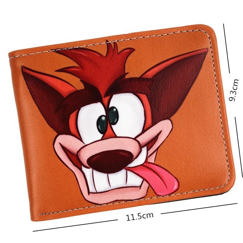 Новое поступление Аниме крушение Bandicoot бумажник классический игровой кошелек