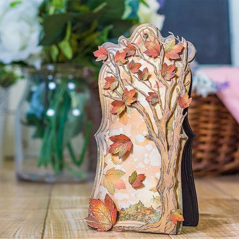 

Tree Metal Cutting Dies Stencils for DIY Scrapbooking Embossing Photo Album Decoration Paper Cards Supplier Craft Die Cut 2019