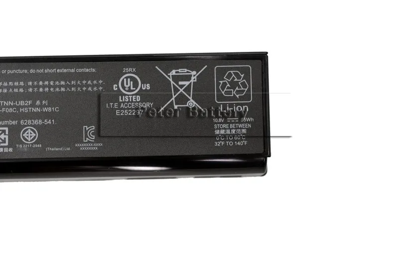 Оригинальный аккумулятор JIGU для ноутбука HP ProBook 6465b 6470b 6475b 6560b 6565b 6570b EliteBook 8460p 8460w