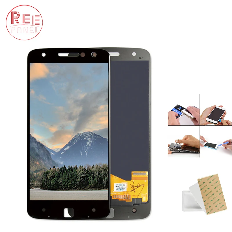 5 ''ЖК дисплей для Motorola MOTO Z Дисплей Сенсорный экран Moto XT1650 03 ЖК планшета
