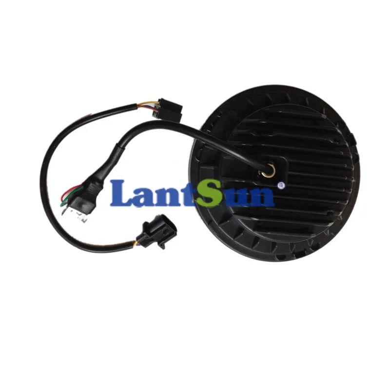 Пара J107 круглый 60 Вт 7 дюймов Белый halo led фара для wrangler TJ LJ JK по низкой цене CJ-7 CJ-8