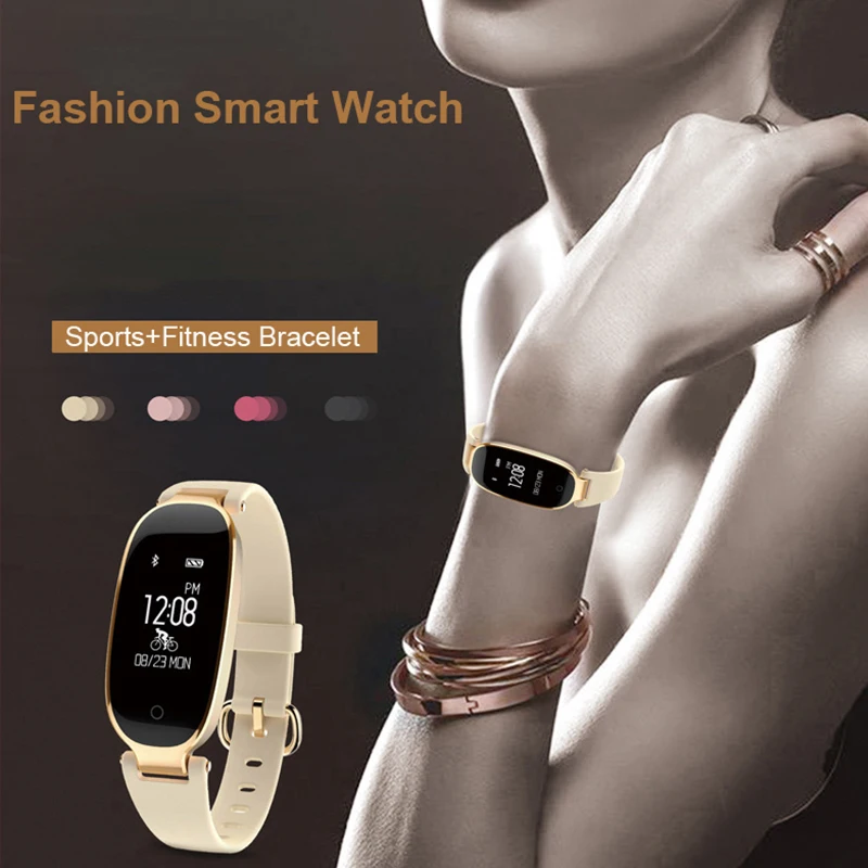 FocuSmart S3 женские умные браслеты фитнес-трекер монитор сердечного ритма