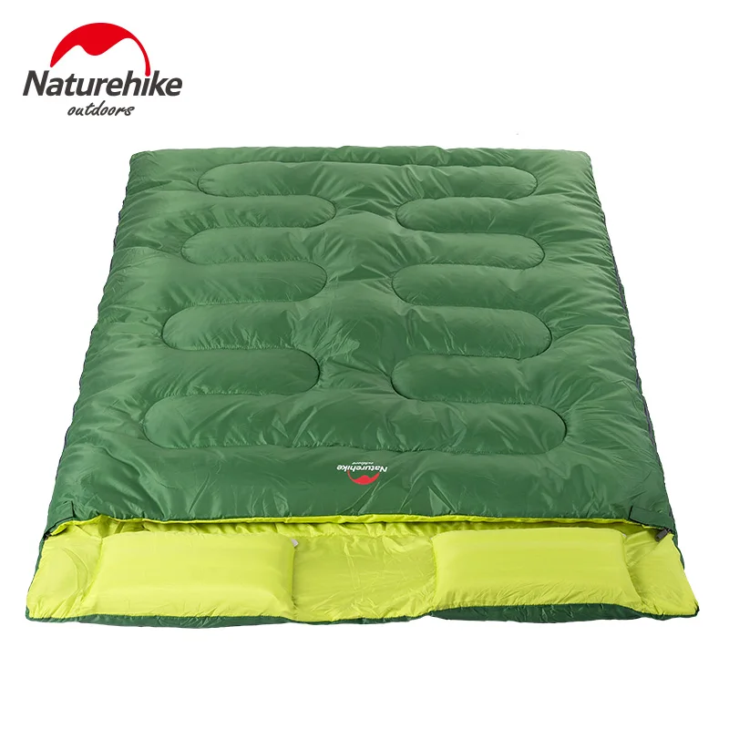 Спальный мешок Naturehike для активного отдыха 2 человека двойной хлопковый спальный