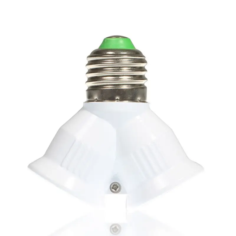 250 шт E27 2 держатель для лампы адаптер лампового разъема светодиодный освещения
