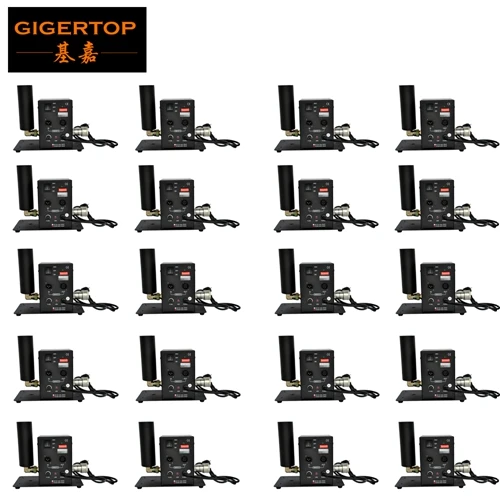 20 Китай TIPTOP одно сопло CANNON Co2 Jet | DMX 512 переключаемый взвешенный пол Применение мощность вкл/выкл 3Pin DMX вход/выход - Цвет: 20