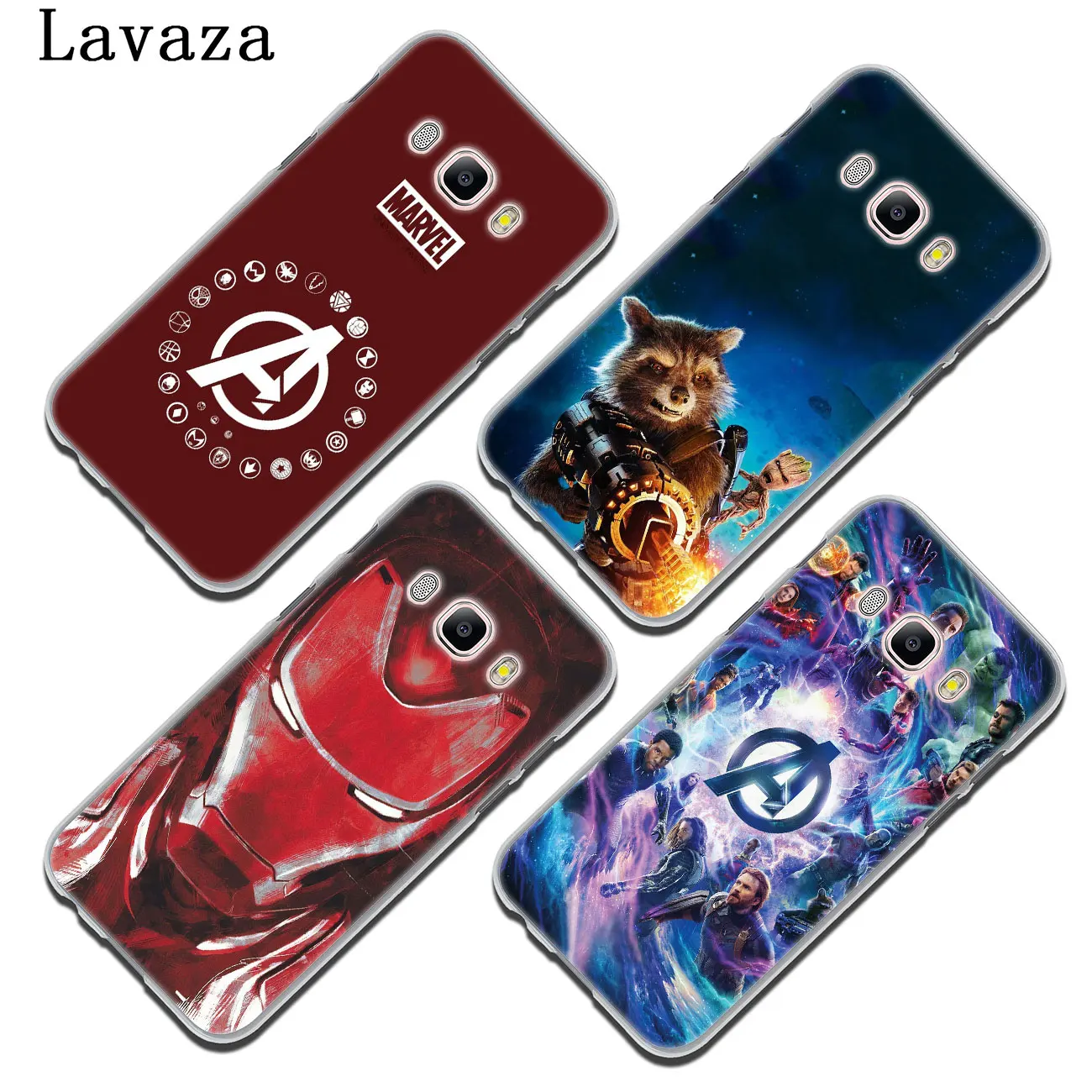 Lavaza Marvel Thanos логотип Мстители Endgame чехол для телефона Samsung Galaxy J8 J7 Duo J6 J5 J4 Plus 2018 2017 2016