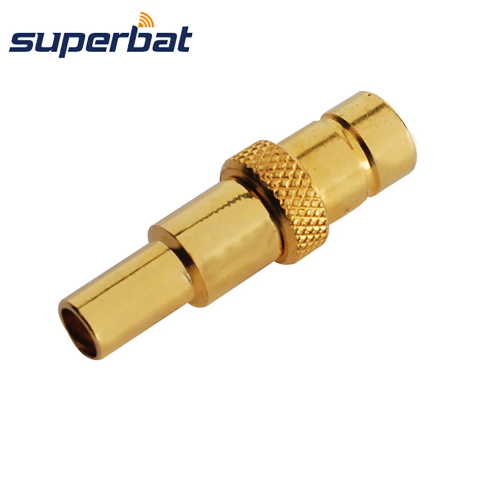 Superbat 75 Ом SMB Штекер прямой обжимной соединитель для кабеля RG179 RG316 RG174|Кабели связи|