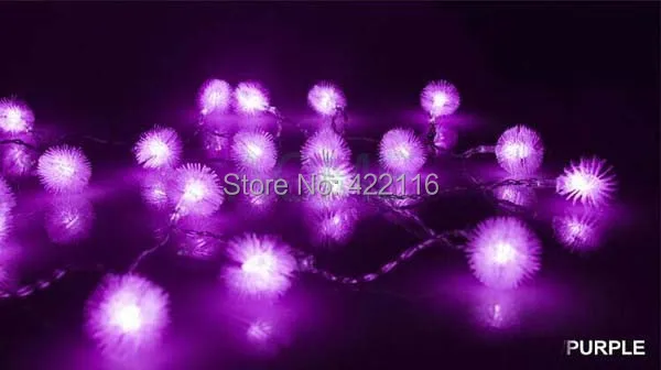 Разноцветные шары Edelweiss 20 м 200 светодиодная гирлянда для праздника сказочные огни
