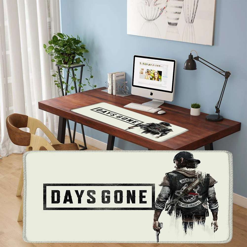 YIMAOC 40*90 cm Large Mouse Pad Gamer Mousepad Rubber Gaming Desk Mat with Locking Edge Days Gone | Компьютеры и офис