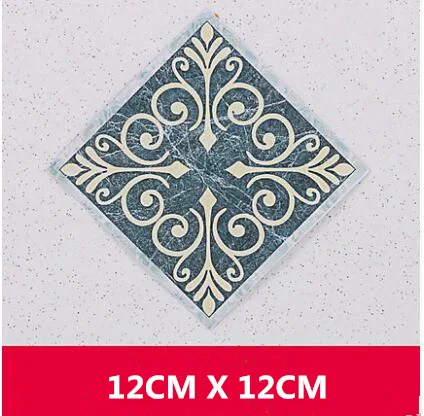 12CM X 12CM 20 штук! Экологические самоклеющиеся наклейки для ремонта плитки Водонепроницаемая напольная мозаичная плитка наклейки для домашнего строительного инструмента - Цвет: 12CM X 12CM