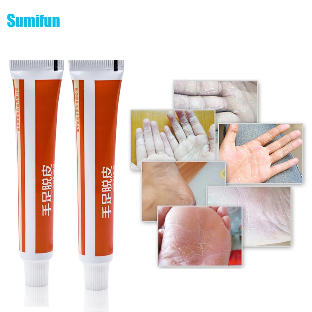 Sumifun 1 шт. анти-сухая трещина мазь для рук Крем от трещин пятки обветренный пилинг Отшелушивающий медицинский пластырь P1016