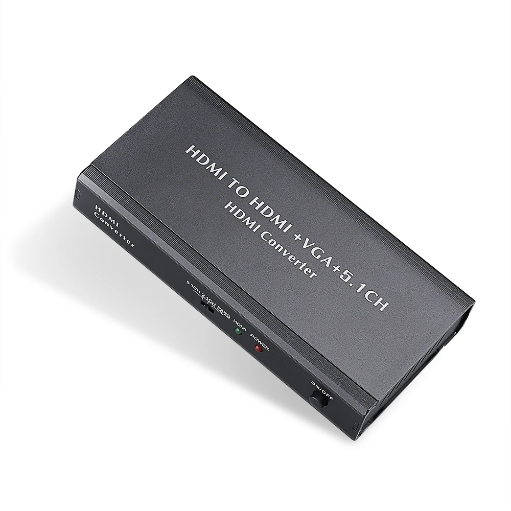HDMI VGA SPDIF коаксиальный наушники 2CH/5.1CH аудио экстрактор адаптер преобразователя|hdmi