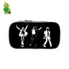 Косметички Майкла Джексона, детский держатель для карандашей, канцелярские принадлежности, кошельки для мальчиков и девочек, модная косметичка