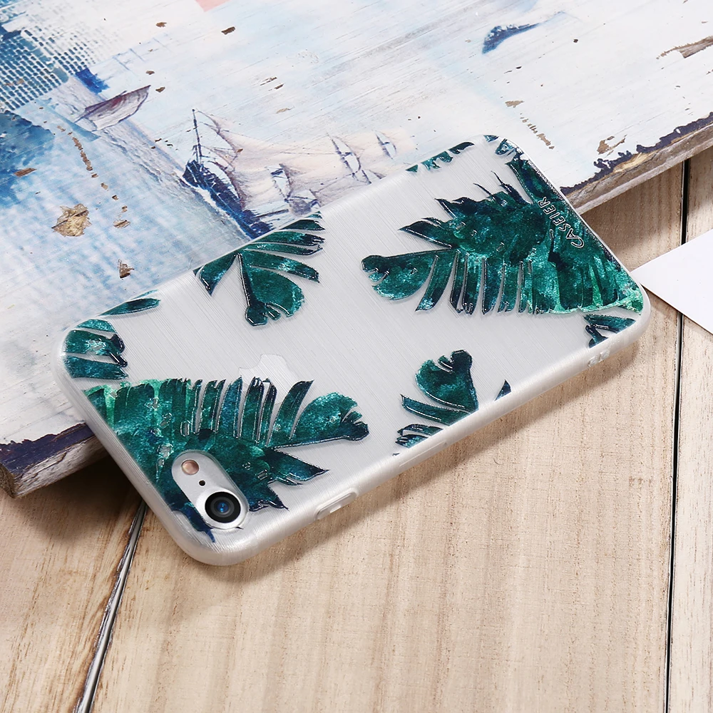 Рисунком Чехол для iPhone 5 5S SE X 10 6 6S 7 8 plus задняя крышка мягкая TPU рисунком В виде