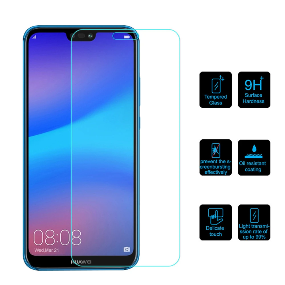 2 шт. закаленное стекло для huawei Honor 7C AUM-L41 Русская версия 5," экран протектор чехол на Honor 7C крышка Стекло защитный