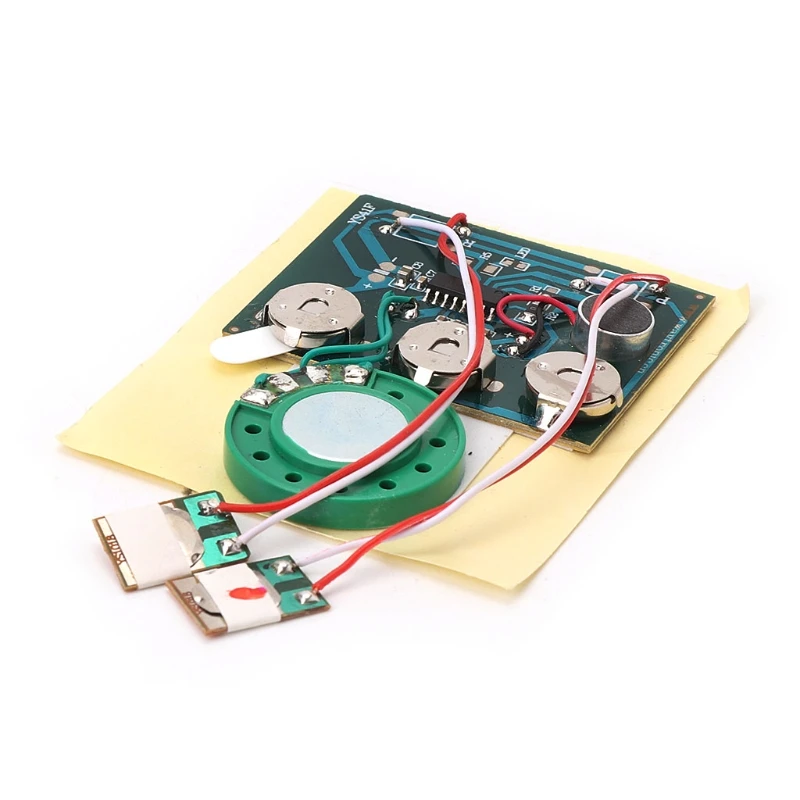 30S Double Button Voice Music Recordable Recorder Board for Greeting Card DIY | Электроника