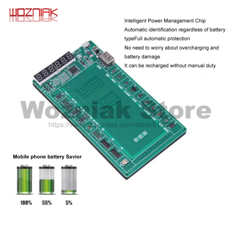 Kaisi K 9208 Телефон Батарея активация плата зарядка USB Теллер для iPhone 4 8X XSMAX VIVO huawei samsung