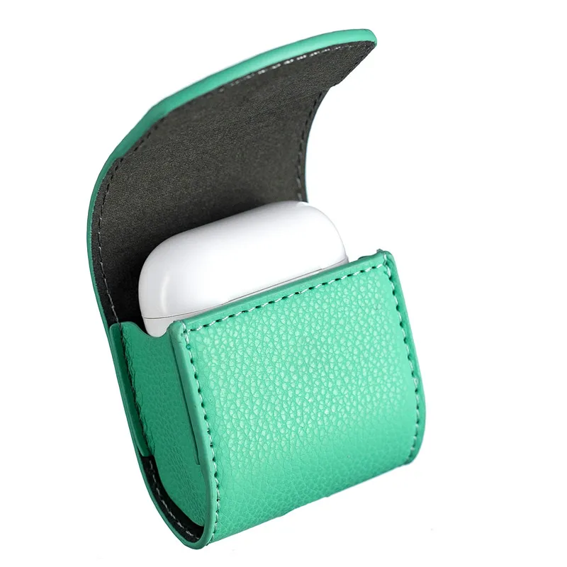 COOLY ретро кожаный чехол для Apple AirPods Air Pods Pod КРЫШКА Bluetooth Наушники Аксессуары зарядка сумка коробка Coque Capa Fundas - Цвет: Style 4